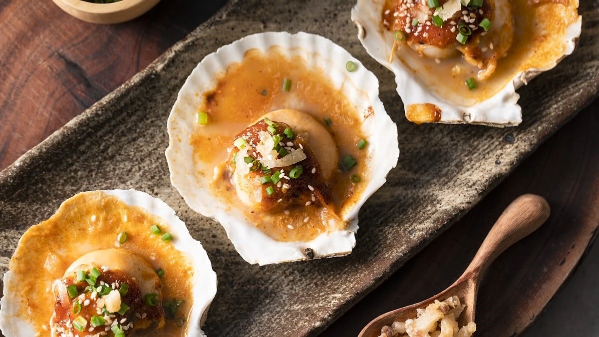 Scallop dishes are expensive